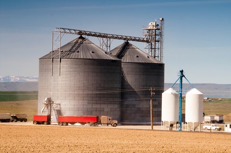 silos de grãos